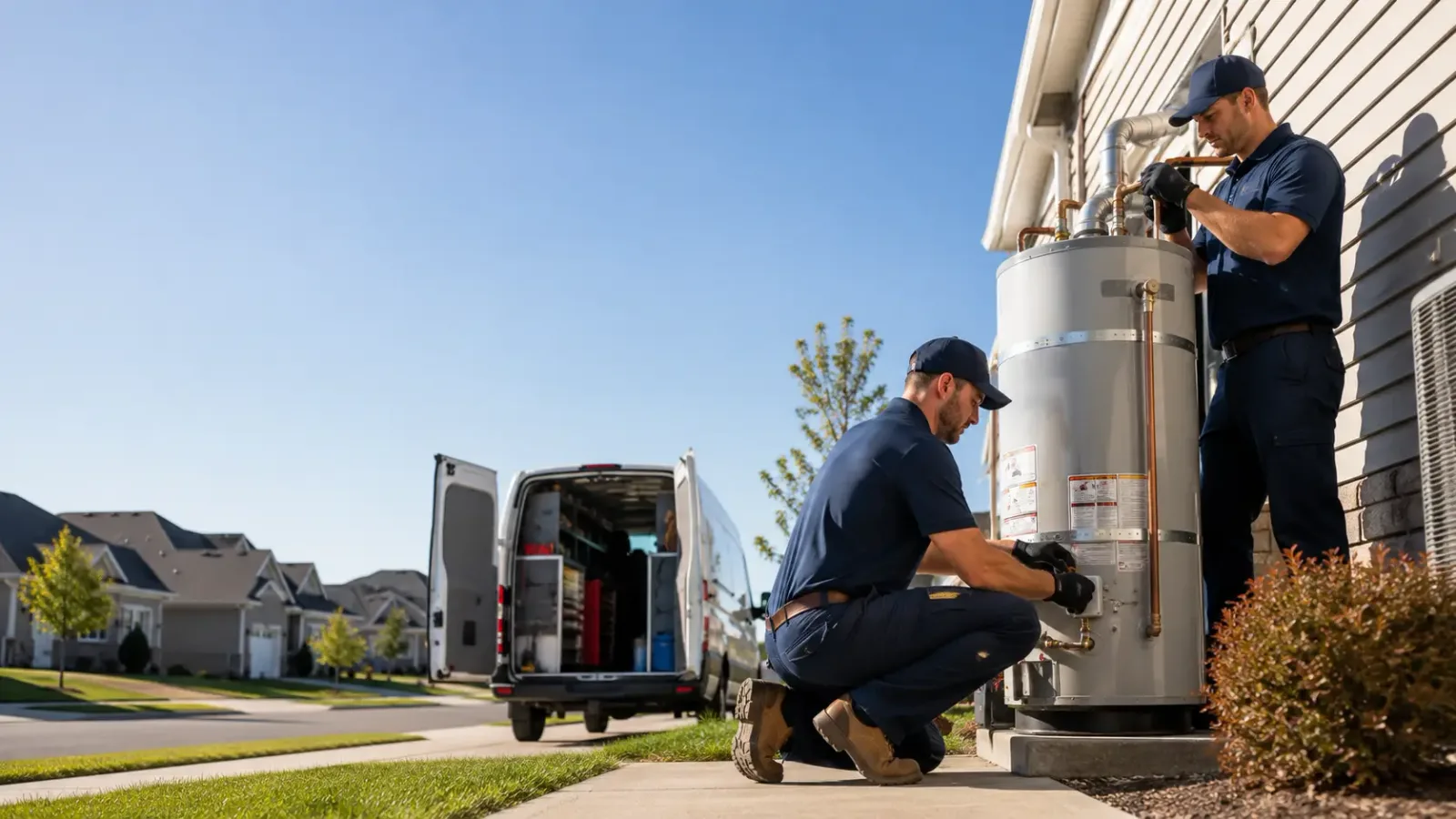 Water Heater Installation in Mcclusky, ND